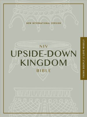 cover image of NIV, Upside-Down Kingdom Bible